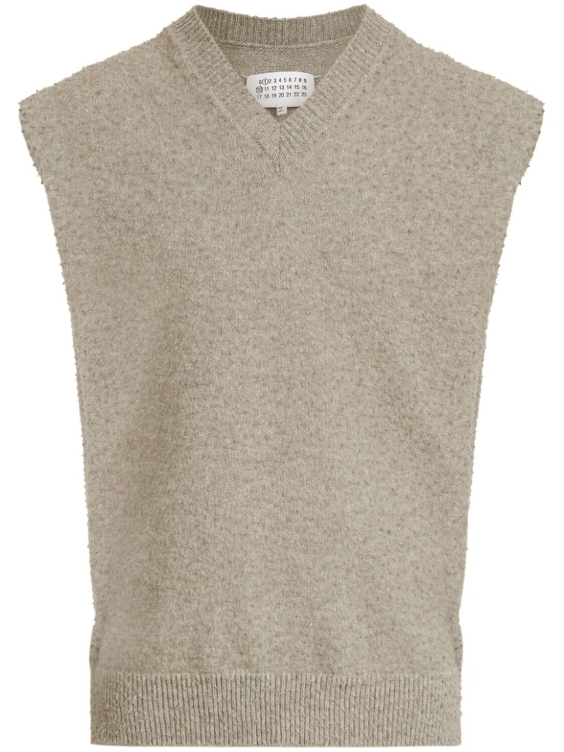Maison Margiela топ с вырезом, нейтральный
Maison Margiela топ с вырезом, нейтральный