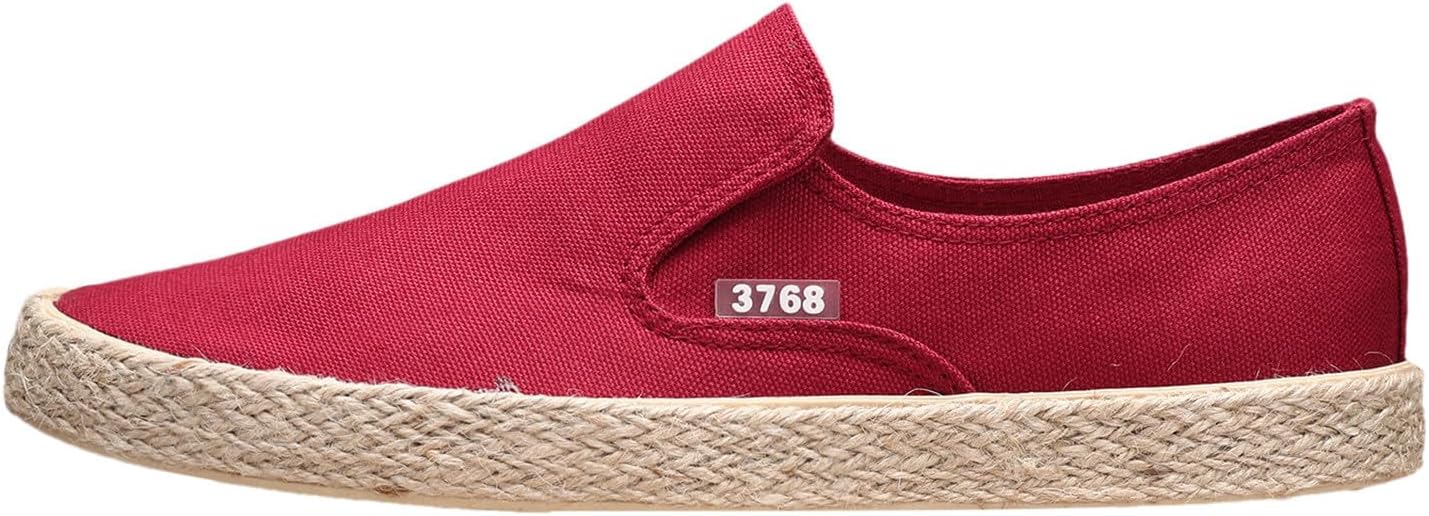 Мужские легкие повседневные кроссовки в корейском стиле с дышащей верхней частью и льняной подошвой для комфорта и модного образа каждый день Generic, красный
Мужские легкие повседневные кроссовки в корейском стиле с дышащей верхней частью и льняной подошвой для комфорта и модного образа каждый день Generic, красный