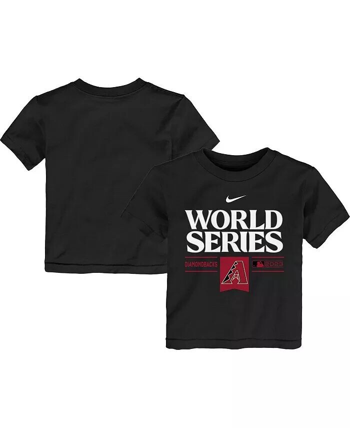 Черная футболка Arizona Diamondbacks World Series 2023 для мальчиков и девочек для малышей Nike, черный
Черная футболка Arizona Diamondbacks World Series 2023 для мальчиков и девочек для малышей Nike, черный
