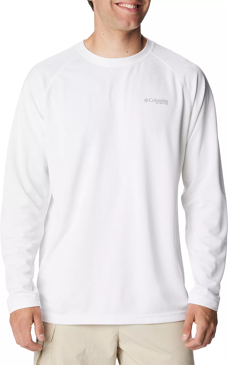 Мужская рубашка с длинным рукавом Columbia PFG Solar Stream, белый
Мужская рубашка с длинным рукавом Columbia PFG Solar Stream, белый