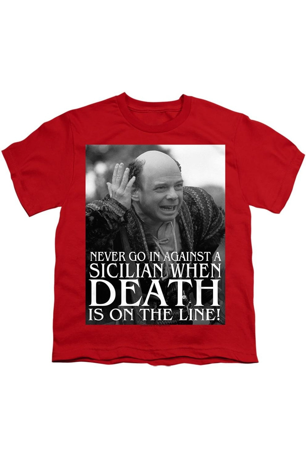 Футболка с коротким рукавом "Принцесса-невеста" в сицилийском стиле для детей Gildan, красный
Футболка с коротким рукавом "Принцесса-невеста" в сицилийском стиле для детей Gildan, красный