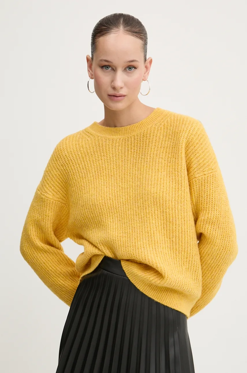 Свитер из смесовой шерсти Superdry, желтый
Свитер из смесовой шерсти Superdry, желтый