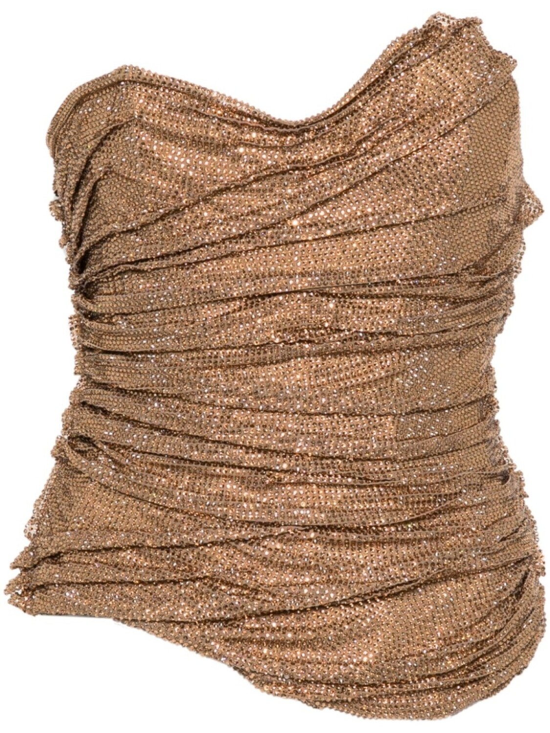 Корсетный топ без бретелек Giuseppe Di Morabito, золотой 
Корсетный топ без бретелек Giuseppe Di Morabito, золотой