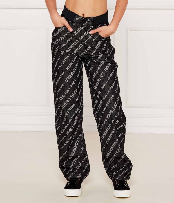 Джинсы Straight fit Karl Lagerfeld Kids, черный
Джинсы Straight fit Karl Lagerfeld Kids, черный