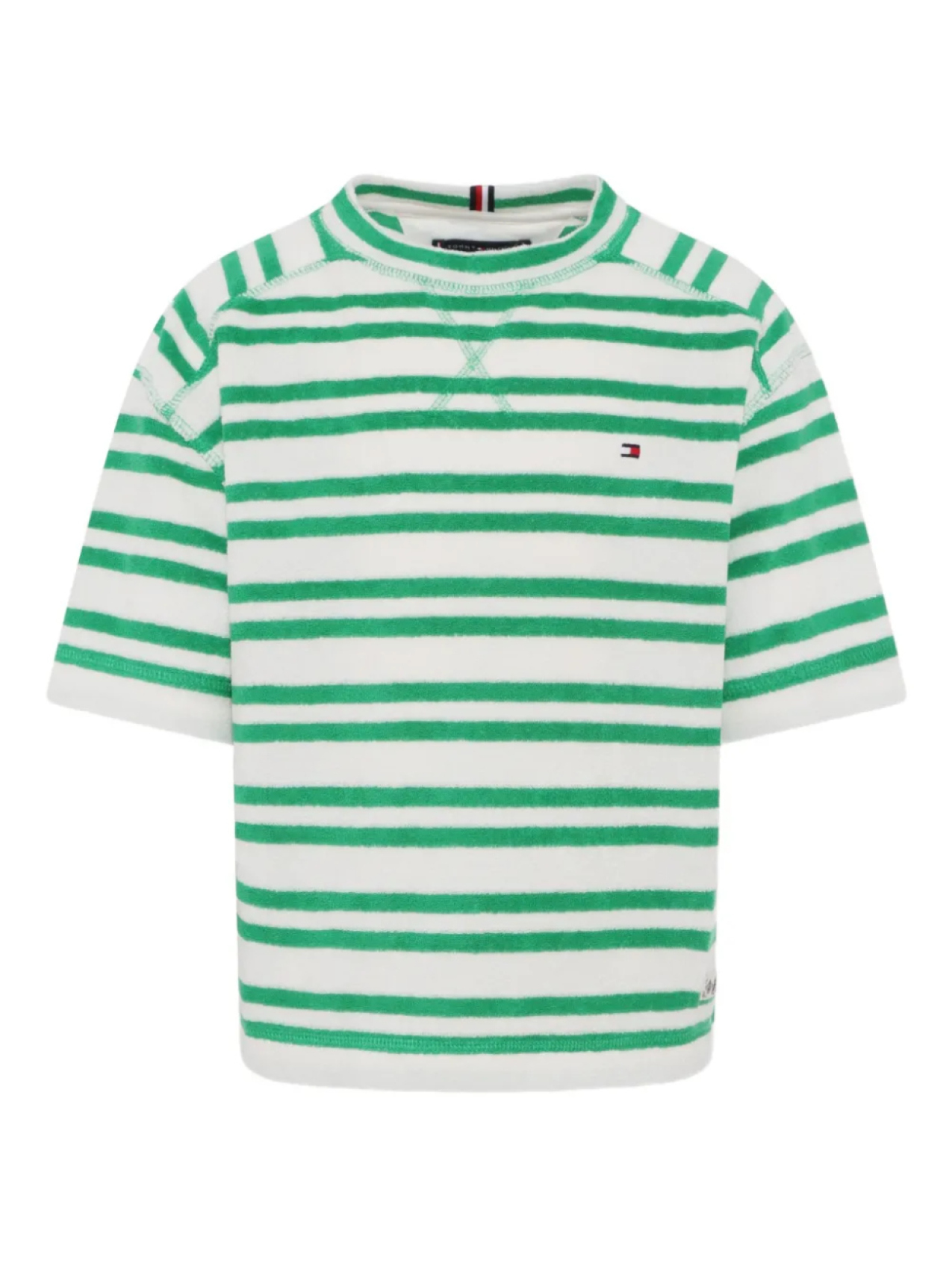 Полосатый топ с короткими рукавами Tommy Hilfiger Junior, белый
Полосатый топ с короткими рукавами Tommy Hilfiger Junior, белый