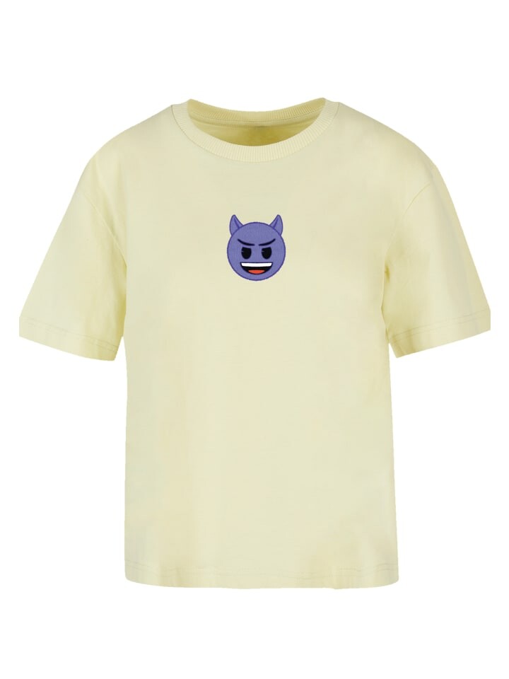 Футболка emoji couture Ladies Everyday Tee Evil smiling furry purple face, цвет softyellow
Футболка emoji couture Ladies Everyday Tee Evil smiling furry purple face, цвет softyellow