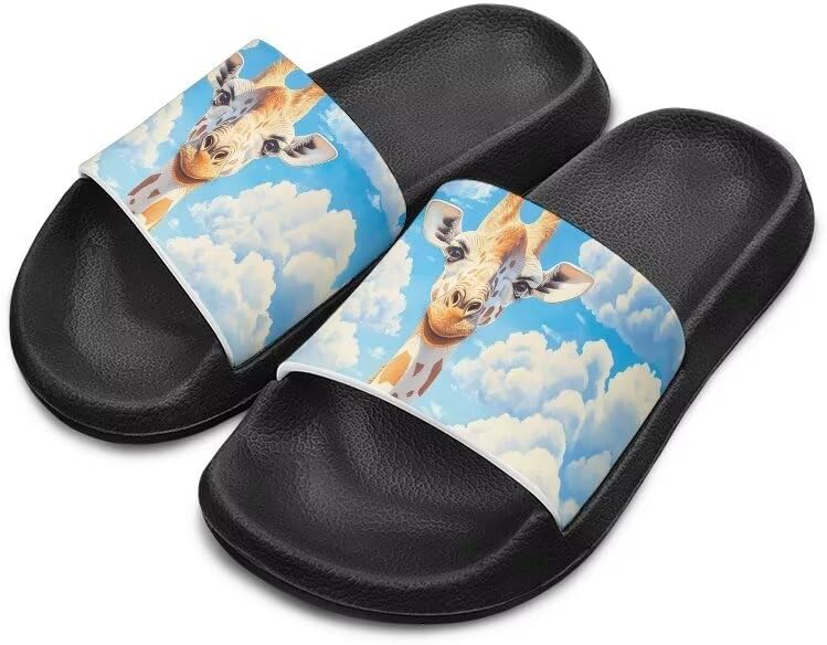 Унисекс шлепанцы для девочек и мальчиков, удобные тапочки, нескользящие для душа, домашняя мода, толстая подошва, для дома и улицы, подарки Cugasmaru, Giraffe
Унисекс шлепанцы для девочек и мальчиков, удобные тапочки, нескользящие для душа, домашняя мода, толстая подошва, для дома и улицы, подарки Cugasmaru, Giraffe