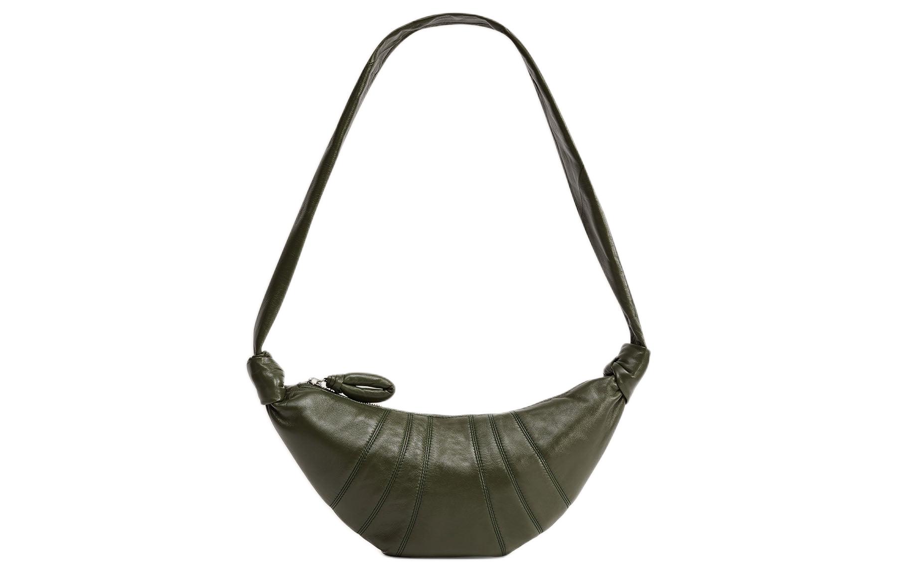 Lemaire Сумка Croissant из мягкой кожи наппа, портативная сумка через плечо, сумка на плечо, унисекс, травянисто-зеленый цвет
Lemaire Сумка Croissant из мягкой кожи наппа, портативная сумка через плечо, сумка на плечо, унисекс, травянисто-зеленый цвет