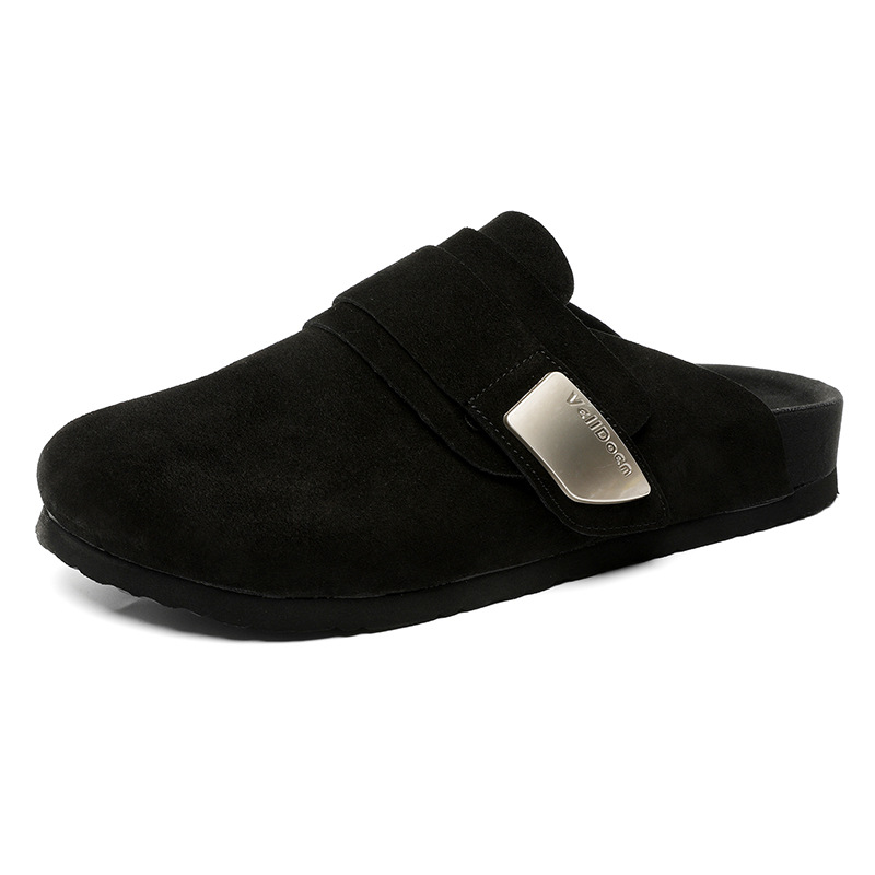 WEISHIBANGWEI Унисекс противоскользящие тапочки с закрытым носком черные, цвет Black
WEISHIBANGWEI Унисекс противоскользящие тапочки с закрытым носком черные, цвет Black