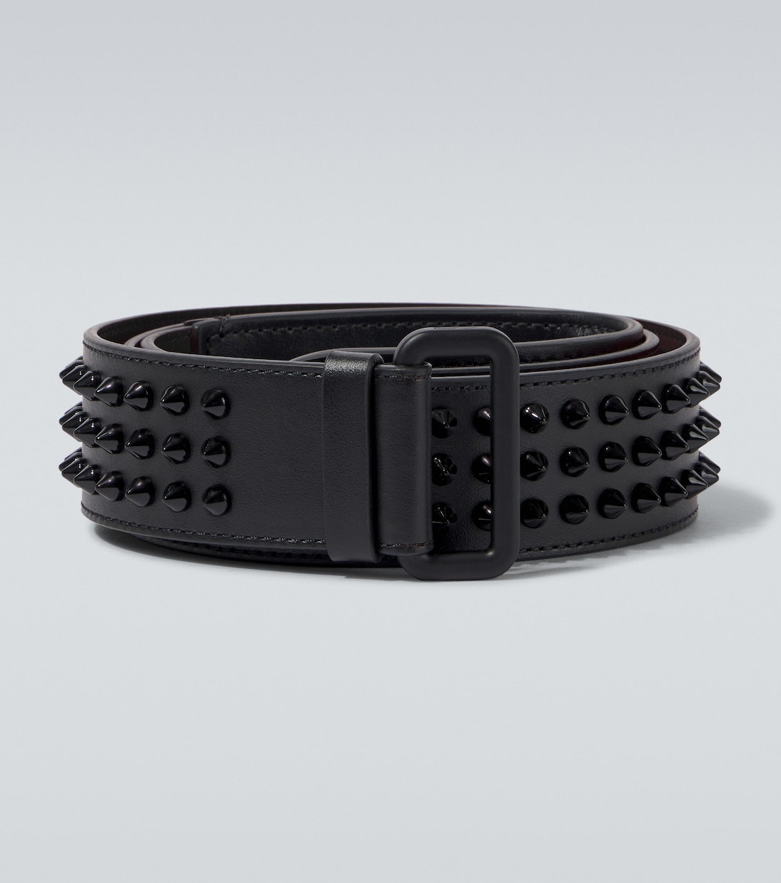Кожаный ремень Loubi с шипами Christian Louboutin, черный
Кожаный ремень Loubi с шипами Christian Louboutin, черный