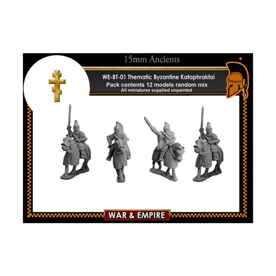 Катафрактой, War & Empire - Dark Ages Miniatures - Byzantine, Middle/Thematic (15mm)
Катафрактой, War & Empire - Dark Ages Miniatures - Byzantine, Middle/Thematic (15mm)