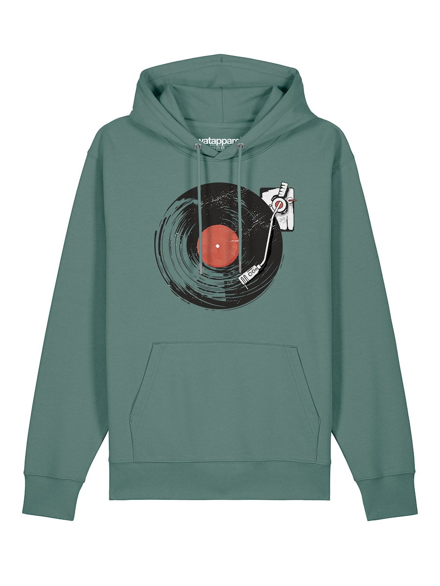 Толстовка Watapparel Schallplatte, зеленый
Толстовка Watapparel Schallplatte, зеленый