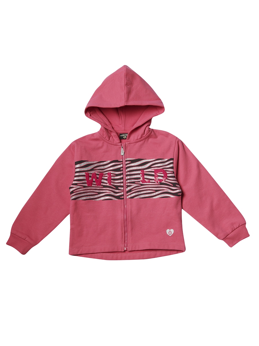 Толстовка с капюшоном на молнии KOROSHI, розовый
Толстовка с капюшоном на молнии KOROSHI, розовый