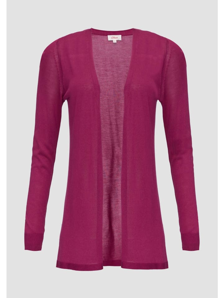 s.Oliver Кардиган в цвете 4482_бургундский
s.Oliver Кардиган в цвете 4482_бургундский