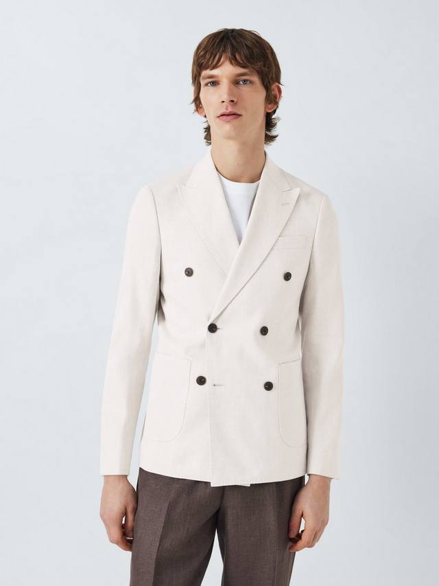 Двубортный блейзер Dilham Regular Fit John Lewis, Cream
Двубортный блейзер Dilham Regular Fit John Lewis, Cream