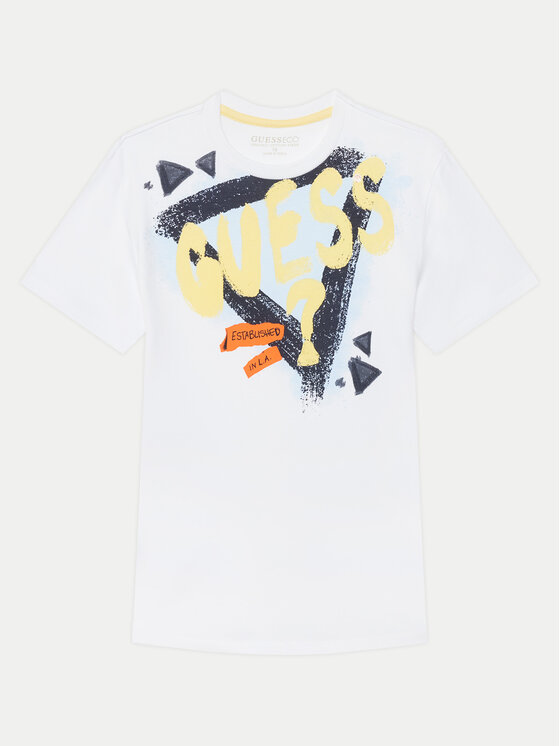 Футболка обычного кроя L5GI00 K8HM4 Guess, белый
Футболка обычного кроя L5GI00 K8HM4 Guess, белый