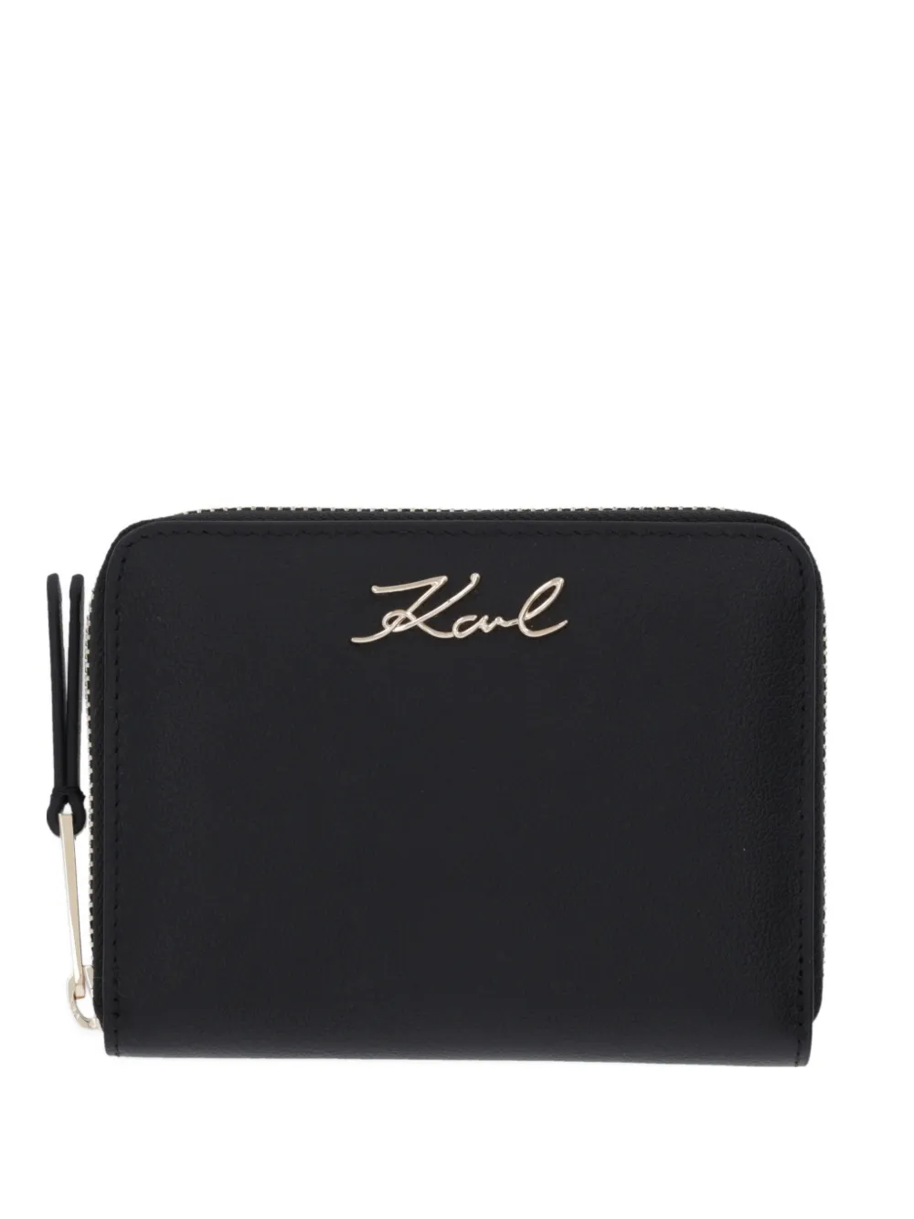 Кошелек на молнии с логотипом Karl Lagerfeld, черный
Кошелек на молнии с логотипом Karl Lagerfeld, черный