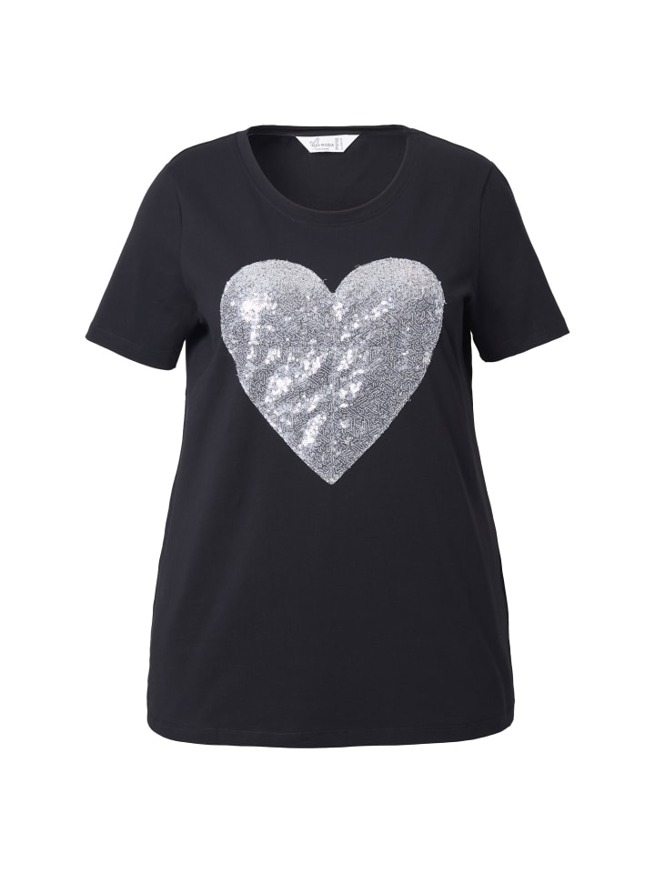Футболка MIAMODA, черный 
Футболка MIAMODA, черный