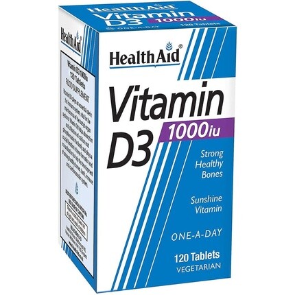 Таблетки HealthAid VIT D3 1000 МЕ Health Aid
Таблетки HealthAid VIT D3 1000 МЕ Health Aid