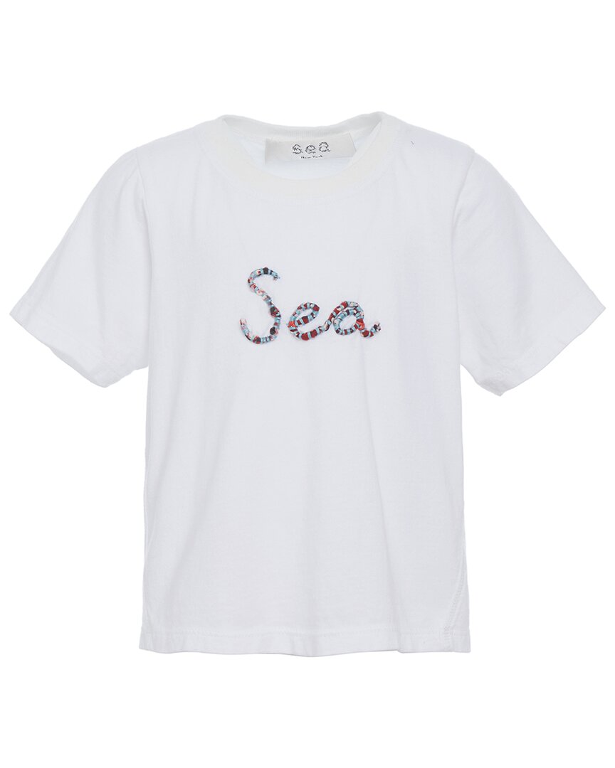 Морская Нью-Йорк Морская вышивка Короткий рукав Футболка Sea New York, белый
Морская Нью-Йорк Морская вышивка Короткий рукав Футболка Sea New York, белый