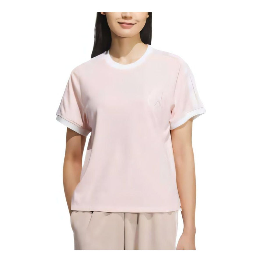 Футболка (WMNS) adidas Dance Sport T-Shirt 'Pink White', розовый 
Футболка (WMNS) adidas Dance Sport T-Shirt 'Pink White', розовый