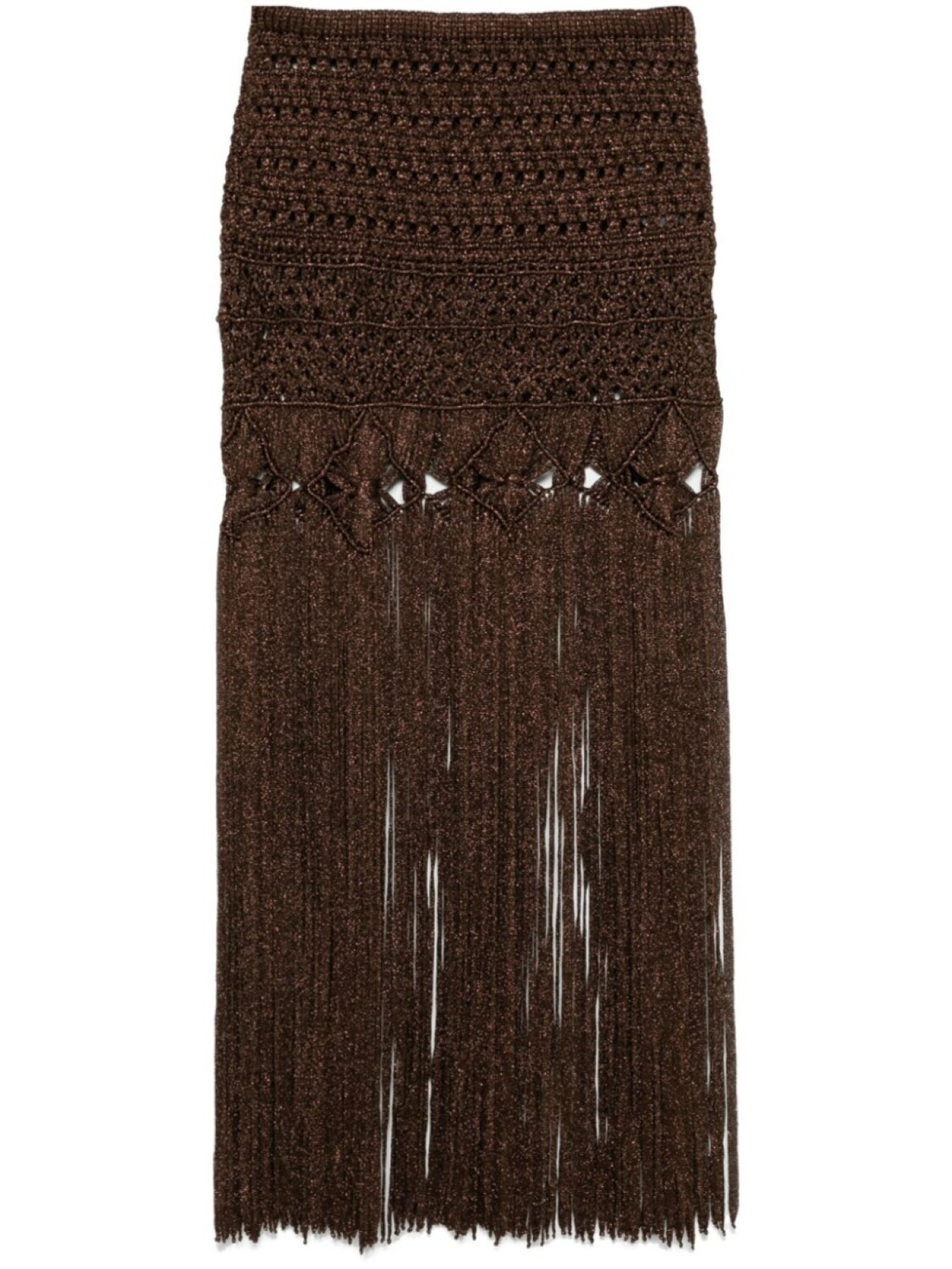 Alanui юбка Ray Of Light, коричневый
Alanui юбка Ray Of Light, коричневый
