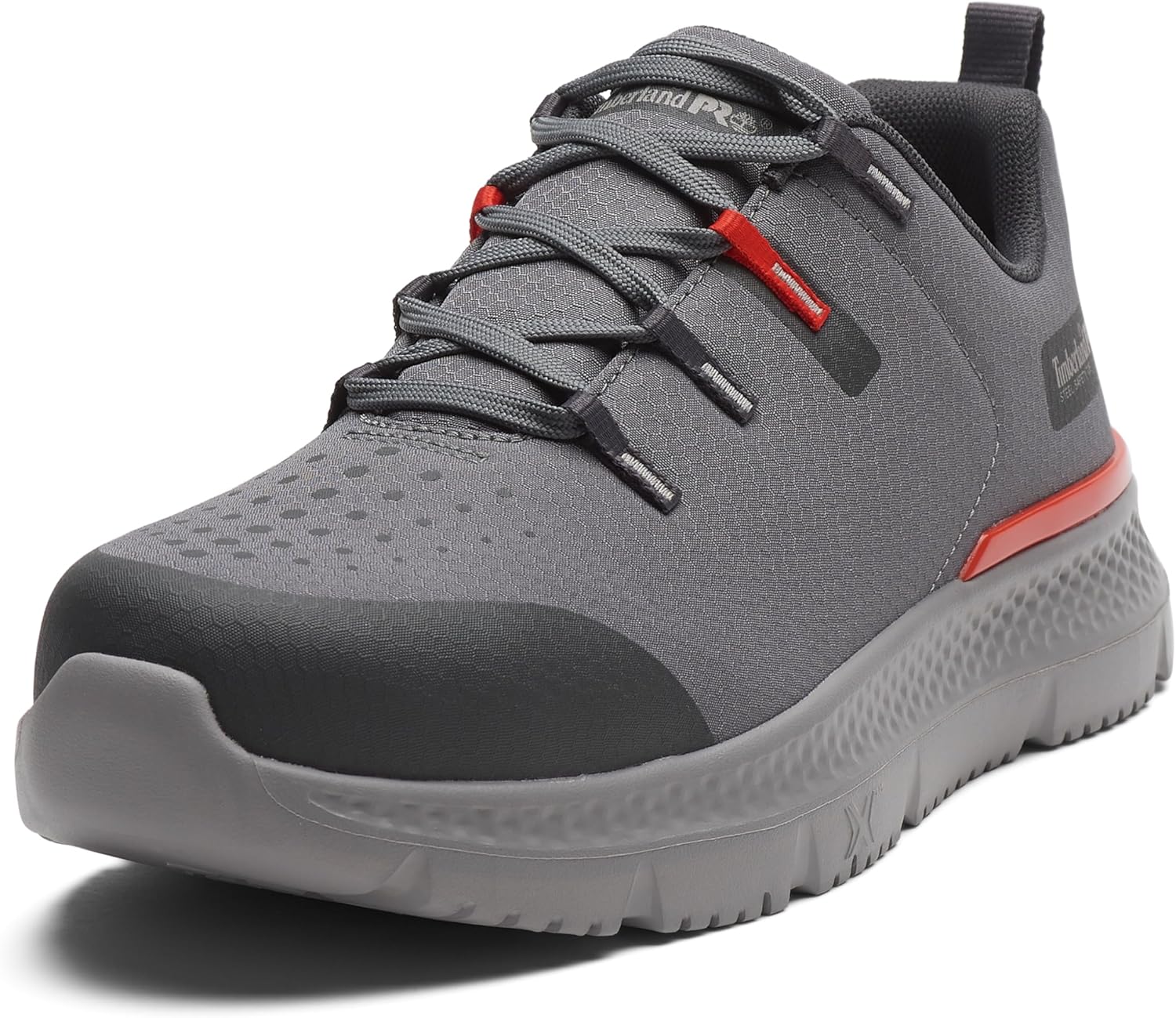 Рабочие ботинки Timberland PRO Intercept с защитным мысом, промышленные, Grey/Red
Рабочие ботинки Timberland PRO Intercept с защитным мысом, промышленные, Grey/Red