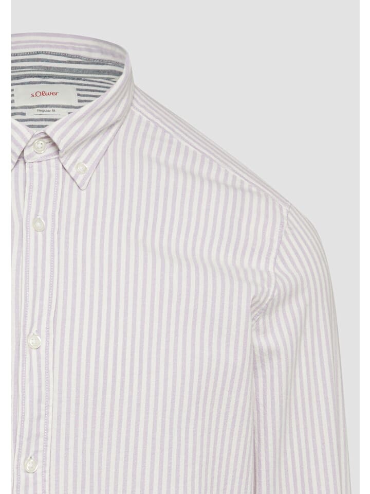 Рубашка s.Oliver Hemd langarm, цвет Lila-weiß
Рубашка s.Oliver Hemd langarm, цвет Lila-weiß