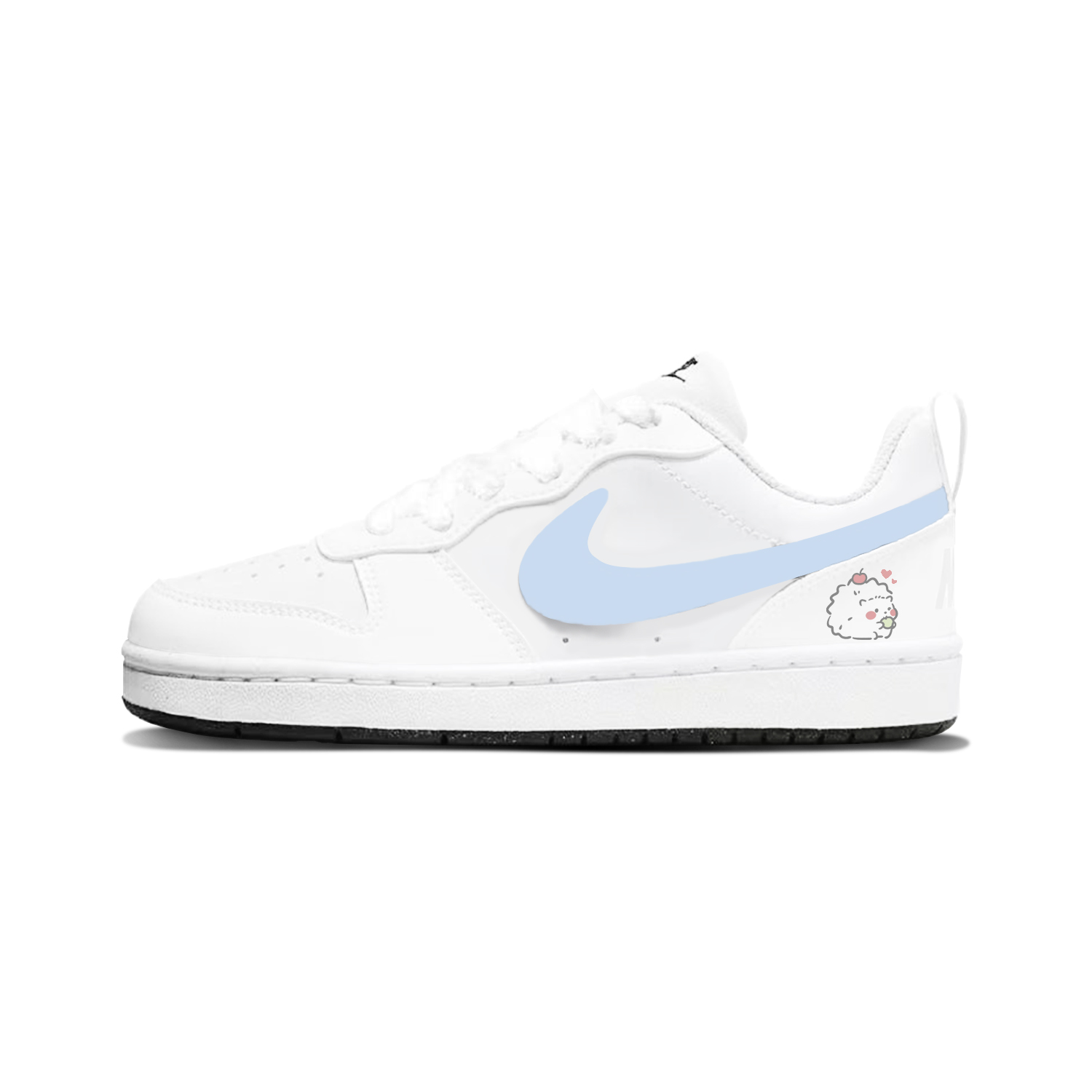 Nike Кроссовки для скейтбординга Court Borough с защитой от ударов и истирания, низкие, детские, бело-голубые, унисекс
Nike Кроссовки для скейтбординга Court Borough с защитой от ударов и истирания, низкие, детские, бело-голубые, унисекс