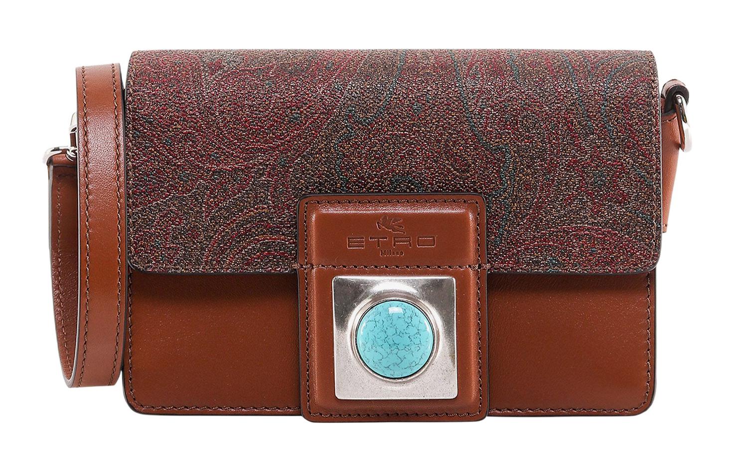 ETRO Хлопковая женская сумка через плечо коричневая
ETRO Хлопковая женская сумка через плечо коричневая