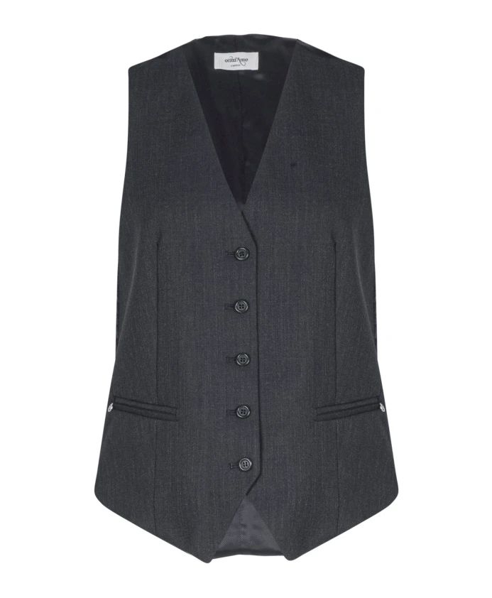 Жилет из шерстяной смеси Ottod'Ame, серый
Жилет из шерстяной смеси Ottod'Ame, серый