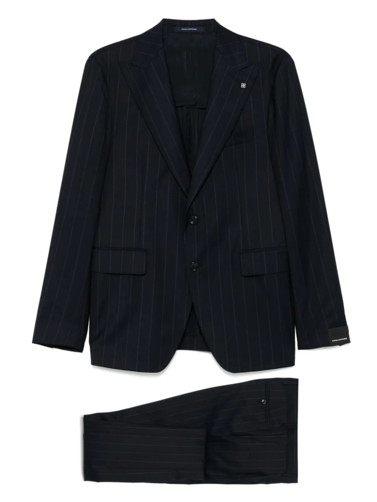 Костюм в тонкую полоску Tagliatore, синий
Костюм в тонкую полоску Tagliatore, синий