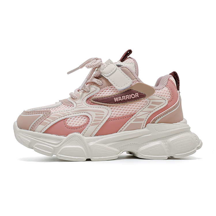 Износостойкие низкие детские кроссовки для повседневной носки WARRIOR, розовый/бежевый
Износостойкие низкие детские кроссовки для повседневной носки WARRIOR, розовый/бежевый