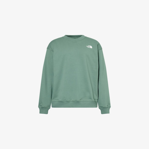 Свободный оверсайз свитер Nse The North Face из хлопка, зеленый
Свободный оверсайз свитер Nse The North Face из хлопка, зеленый