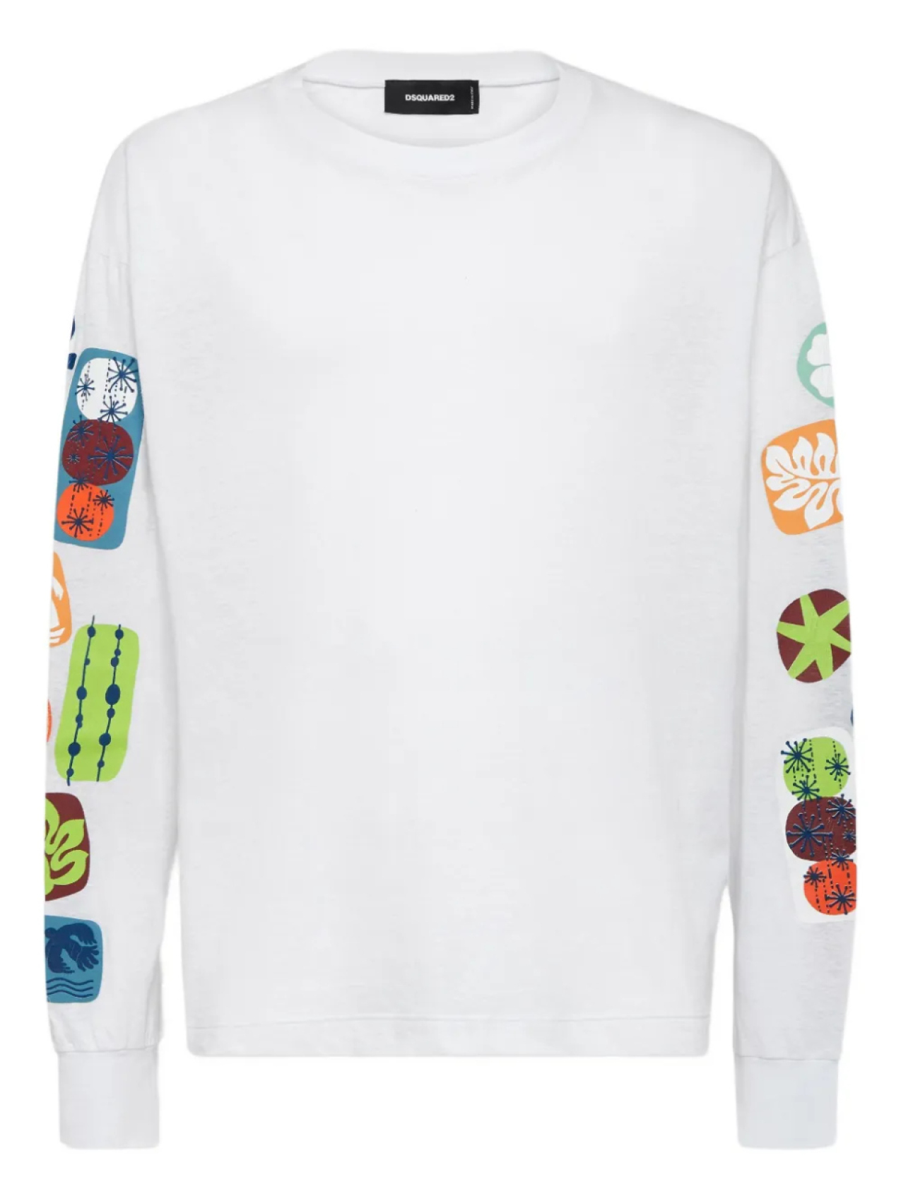 Футболка DSQUARED2 Summer Lovers, белый 
Футболка DSQUARED2 Summer Lovers, белый