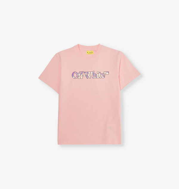 Футболка из хлопкового джерси с логотипом Big Bookish для детей от 4 до 12 лет Off-White C/O Virgil Abloh, розовый
Футболка из хлопкового джерси с логотипом Big Bookish для детей от 4 до 12 лет Off-White C/O Virgil Abloh, розовый