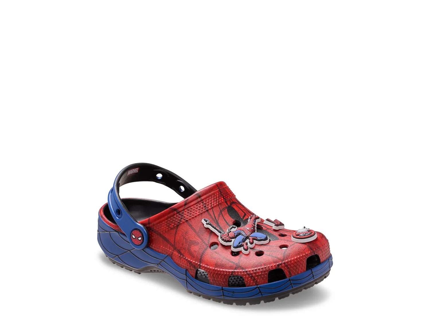 Сабо Crocs Spider-Man Classic Clog - Kids', красный/синий
Сабо Crocs Spider-Man Classic Clog - Kids', красный/синий
