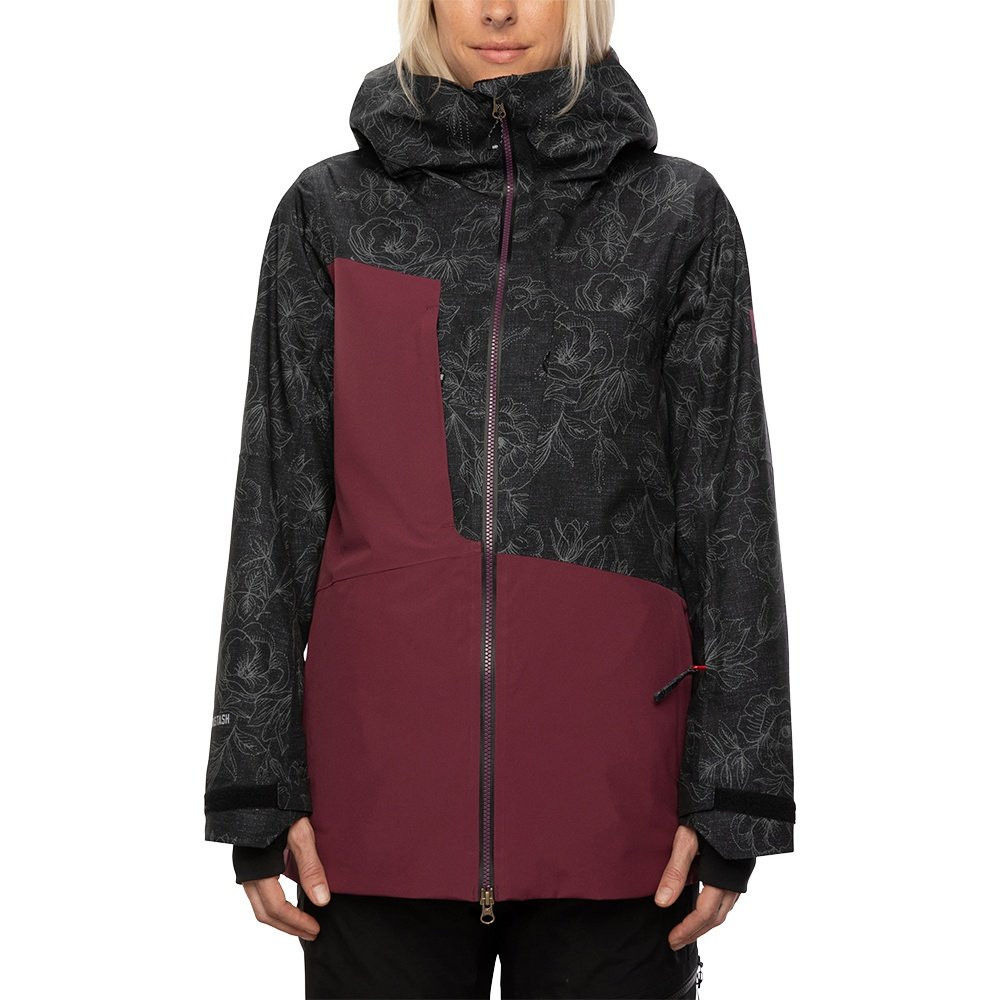 686 GLCR Hydrastash Oasis Утепленная сноубордическая куртка (женская), Black Flower Colorblock
686 GLCR Hydrastash Oasis Утепленная сноубордическая куртка (женская), Black Flower Colorblock