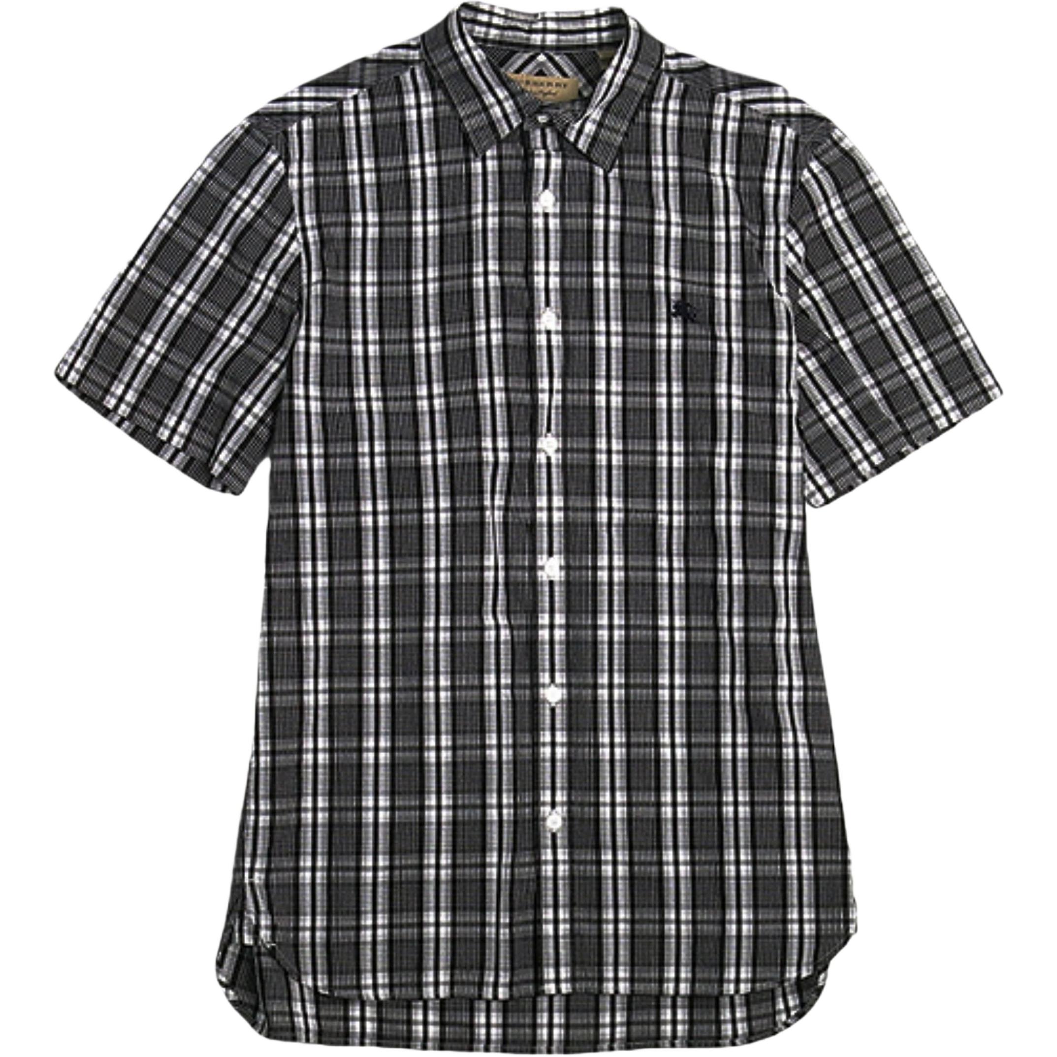 Burberry Рубашка Men's Black Gray Color Lapel Moderate Others
Burberry Рубашка Men's Black Gray Color Lapel Moderate Others