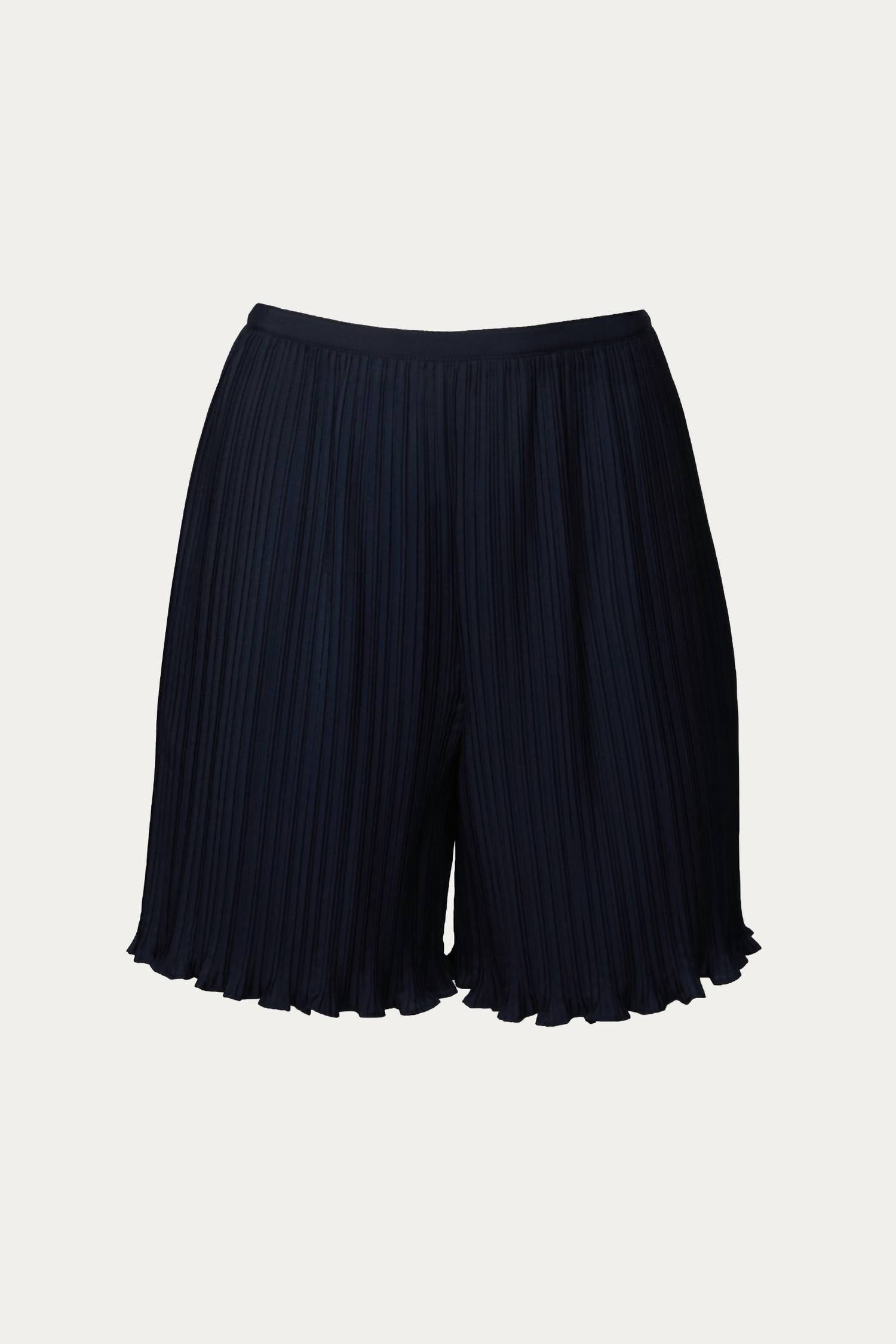 Плиссированные шорты цвета прусский синий Rebecca Taylor
Плиссированные шорты цвета прусский синий Rebecca Taylor