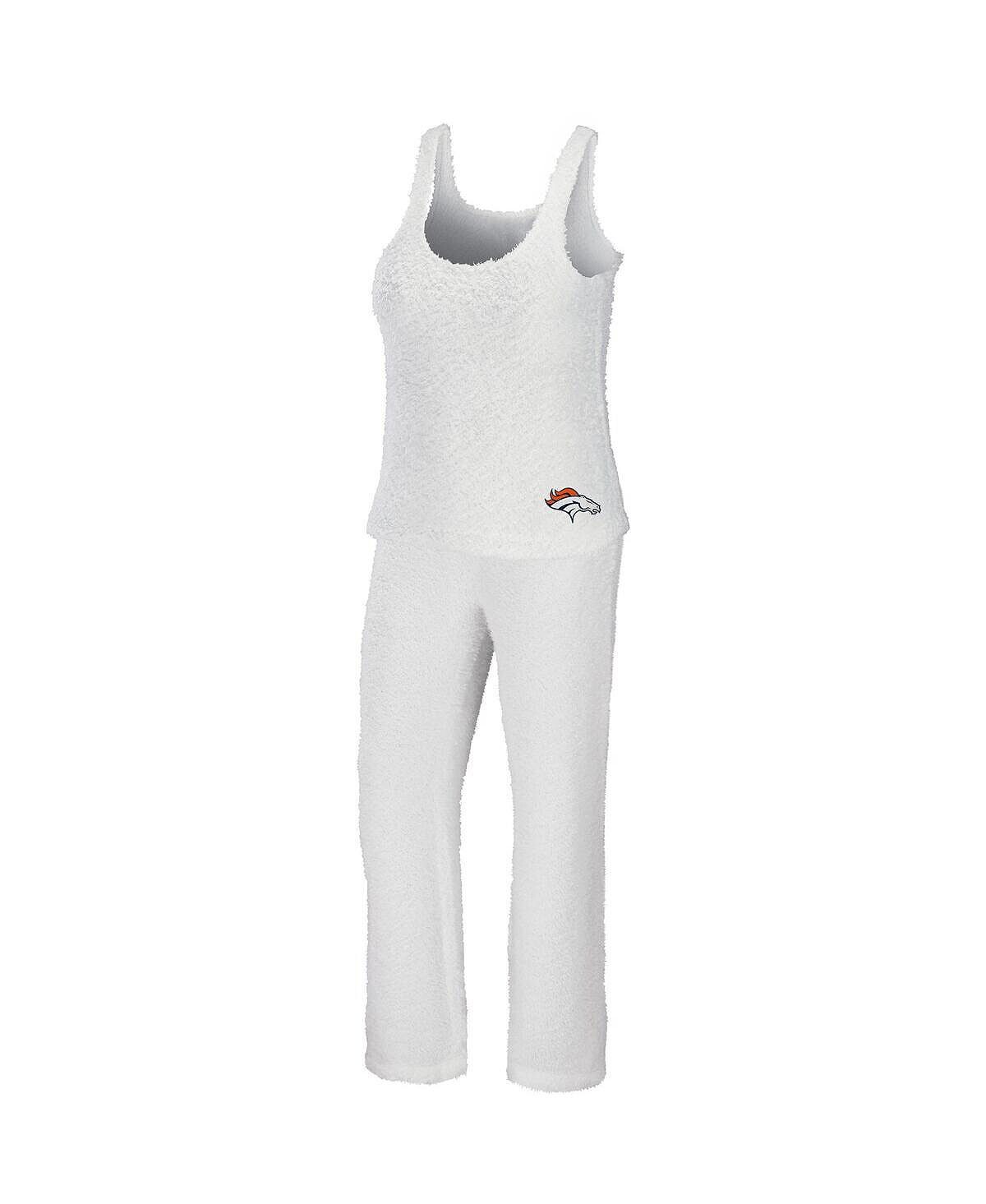 Женский кремовый топ Denver Broncos, уютная майка с круглым вырезом, брюки, комплект для сна WEAR by Erin Andrews
Женский кремовый топ Denver Broncos, уютная майка с круглым вырезом, брюки, комплект для сна WEAR by Erin Andrews