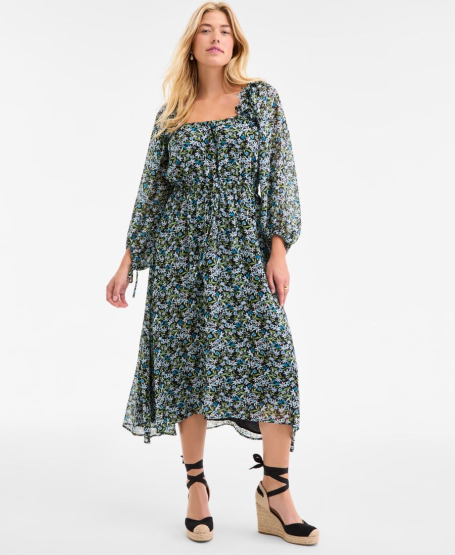 Женское миди-платье с цветочным принтом On 34th, Deep Black Combo
Женское миди-платье с цветочным принтом On 34th, Deep Black Combo