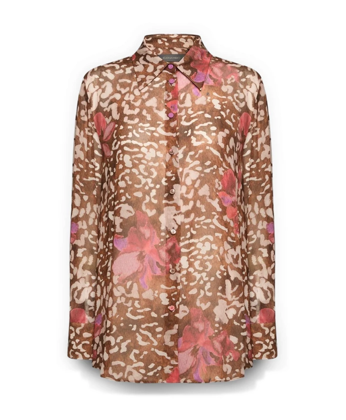 Рубашка с принтом Elena Mirã², коричневый
Рубашка с принтом Elena Mirã², коричневый