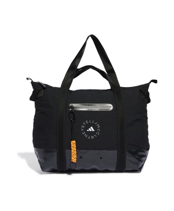 Спортивная сумка-тоут с логотипом Adidas By Stella Mccartney, черный 
Спортивная сумка-тоут с логотипом Adidas By Stella Mccartney, черный