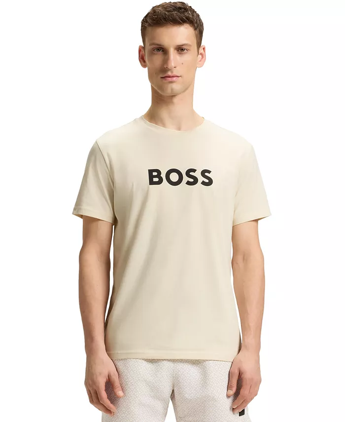 Мужская хлопковая футболка с защитой от ультрафиолета SPF 50+ Hugo Boss, белый
Мужская хлопковая футболка с защитой от ультрафиолета SPF 50+ Hugo Boss, белый