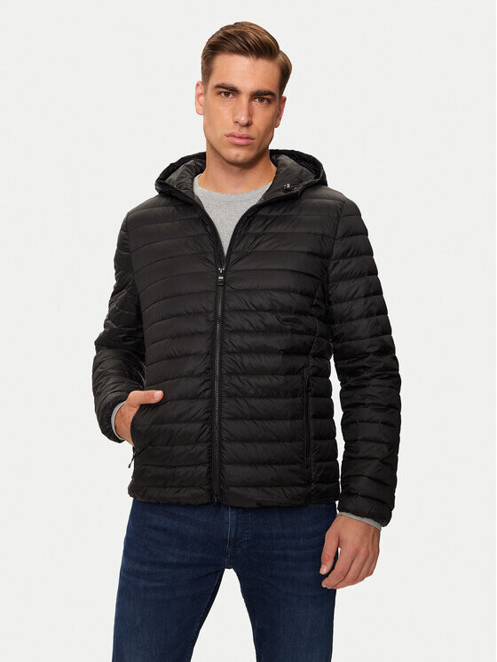 Пуховик стандартного кроя Geox, черный
Пуховик стандартного кроя Geox, черный