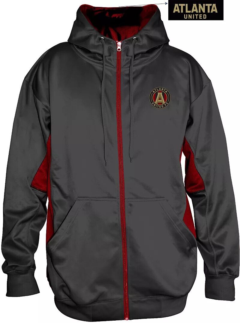Черная флисовая толстовка с молнией во всю длину MLS Big & Tall Atlanta United Profile Varsity
Черная флисовая толстовка с молнией во всю длину MLS Big & Tall Atlanta United Profile Varsity