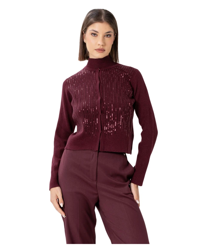 Кардиган длиной до талии с блестками Kocca, красный
Кардиган длиной до талии с блестками Kocca, красный