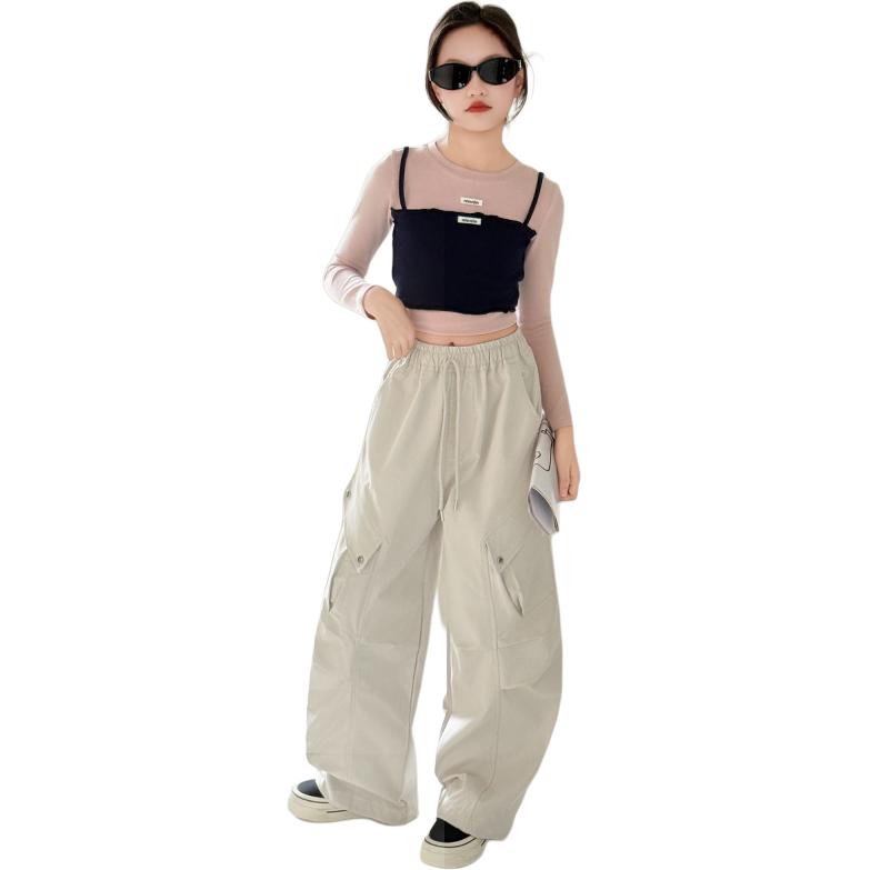 Детские весенне-осенние карго-штаны Disney, бежевый
Детские весенне-осенние карго-штаны Disney, бежевый