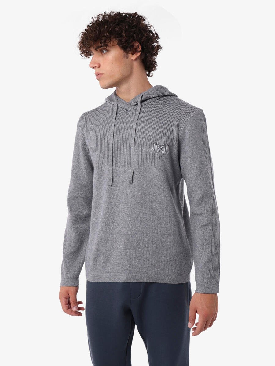 JAKED Темно-серая синтетическая фитнес-футболка для мужчин
JAKED Темно-серая синтетическая фитнес-футболка для мужчин